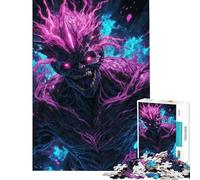 Rompecabezas de 1000 Piezas para Adolescentes Un Juego Intelectual de Terror insondable Juegos relajantes Actividades Familiares Regalos de Amigo Invisible (tamaño 38x26cm)