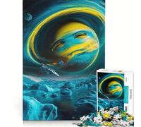 Rompecabezas de 1000 Piezas para Adolescentes: Un Mundo extraño, Juego de ingenio, decoración, Cada Pieza es única 50x75cm