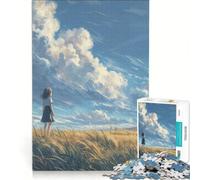 Rompecabezas de 1000 Piezas para Adolescentes: Un Viaje Que se despliega Ante Tus Ojos, Juego Educativo, Interesante para Reducir el estrés, colección de Artistas, Bellas Artes 38x52cm