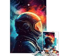 Rompecabezas de 1000 Piezas para Adolescentes Un Viajero Espacial Juguete Educativo de 1000 Piezas Un desafío difícil Divertido Juego Familiar (50x75cm)