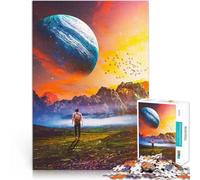 Rompecabezas de 1000 Piezas para Adolescentes Una Forma de Libertad para el Juguete de desafío de Juego Educativo Una Obra de Arte 38x26cm