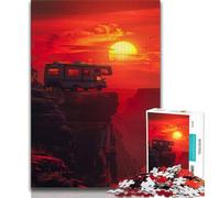 Rompecabezas de 1000 Piezas para Adolescentes Una Vista Desde el Infierno Juguete Educativo para aliviar el estrés Regalo para Amigos y Familiares 38x26cm