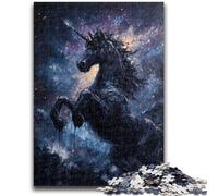 Rompecabezas de 1000 Piezas para Adolescentes, Unicornio Misterioso, para Mayores de 14 años, Juego de Preguntas, Actividades Divertidas en casa, Regalo de cumpleaños, Regalos de Viaje, 50x75cm