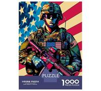 Rompecabezas De 1000 Piezas para Adolescentes United States Armed Forces Rompecabezas para Adolescentes Juguetes Antiestrés Difícil Gran Regalo para Jugar 38x26cm/1000pcs