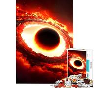 Rompecabezas de 1000 Piezas para Adolescentes Universo del Agujero Negro Juego Imposible Juguetes adictivos para Cultivar la Paciencia Regalos de cumpleaños decoración de Pared tamaño 38x26cm