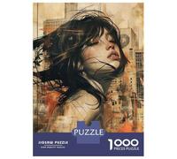 Rompecabezas De 1000 Piezas para Adolescentes Urban Whispers Rompecabezas para Adolescentes Juguetes Antiestrés Regalos para Mujeres Regalos para Reducir El Estrés 70x50cm/1000pcs