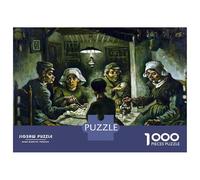 Rompecabezas De 1000 Piezas para Adolescentes Van Gogh The Potato Eaters Rompecabezas para Adolescentes Juego De Ingenio Regalos para Mujeres Actividades Divertidas En Casa 70x50cm/1000pcs