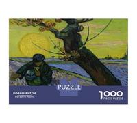 Rompecabezas De 1000 Piezas para Adolescentes Van Gogh The Sower Rompecabezas para Adultos Juego Práctico Difícil Regalos De Cumpleaños Y Únicos 52x38cm/1000pcs