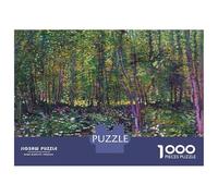 Rompecabezas De 1000 Piezas para Adolescentes Van Gogh Undergrowth Rompecabezas para Adultos Juegos Relajantes Regalos para Mujeres Interacción Entre Padres E Hijos 52x38cm/1000pcs