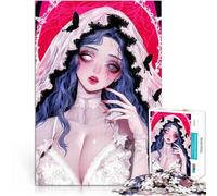 Rompecabezas de 1000 Piezas para Adolescentes Velo de decadencia Entrena tu Cerebro y Tus Manos Colección de Artistas, Bellas Artes 75x50cm