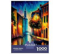Rompecabezas De 1000 Piezas para Adolescentes Venice in Colors Rompecabezas para Adultos Juego Práctico para La Diversión Familiar Desafío Educativo 70x50cm/1000pcs
