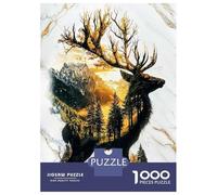Rompecabezas De 1000 Piezas para Adolescentes Verdant Monarch of The Golden Grove Rompecabezas Juegos Relajantes Decoración De Pared Regalos para Amigos Y Familiares 38x26cm/1000pcs
