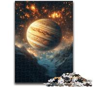 Rompecabezas de 1000 Piezas para Adolescentes, Vía Láctea, Júpiter, Juegos educativos, decoración de Pared, cumpleaños y Navidad, 50x75cm
