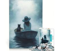 Rompecabezas de 1000 Piezas para Adolescentes Viaje al Misterio Juegos educativos Regalo de cumpleaños colección de Artistas Bellas Artes 38x52cm