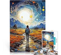 Rompecabezas de 1000 Piezas para Adolescentes Viaje Salvaje para el Juguete de desafío de Juego Educativo Una Obra de Arte 52x38cm