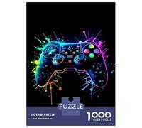 Rompecabezas De 1000 Piezas para Adolescentes Video Game Controller Art Print-1 Rompecabezas para Adultos Juego Práctico Decoración Gran Regalo para Jugar 70x50cm/1000pcs