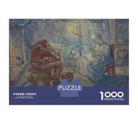 Rompecabezas De 1000 Piezas para Adolescentes Vincent Van Gogh Evening Rompecabezas Juegos Divertidos Carrera De Velocidad Manual Cumpleaños 52x38cm/1000pcs