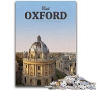 Rompecabezas de 1000 Piezas para Adolescentes Visita Oxford Juguete Educativo Ideal para Toda la Familia (tamaño 50x75cm)
