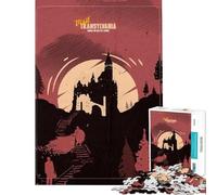 Rompecabezas de 1000 Piezas para Adolescentes Visita Transilvania Rompecabezas para Adultos Juegos relajantes Decoración de Pared Desafío Educativo (Tamaño 50x75cm)