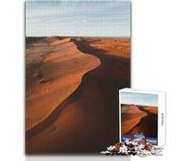 Rompecabezas de 1000 Piezas para Adolescentes, Vista aérea de Dunas de Arena del Desierto, Juego desafiante, Juguetes, decoración de Pared, Regalo para cumpleaños, tamaño 50x75cm