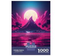 Rompecabezas De 1000 Piezas para Adolescentes Vivid Neon Vortex Rompecabezas Juguetes DIY Pero Divertidos Y Humorísticos Cumpleaños Y Navidad 52x38cm/1000pcs