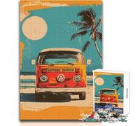Rompecabezas de 1000 Piezas para Adolescentes Volkswagen Tipo Transpot, Juego práctico, Regalo para Mujeres, Juguetes antiestrés, tamaño 38x26cm