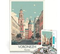 Rompecabezas de 1000 Piezas para Adolescentes, Voronezh, Rusia, Juego Familiar, decoración de Pared, para Fortalecer el Amor Entre Parejas 50x75cm
