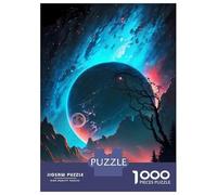 Rompecabezas De 1000 Piezas para Adolescentes Voyagers of The Night Rompecabezas para Adultos Juegos De Relajación Montaje De Patrones Diversión En Casa Actividades, 38x26cm/1000pcs