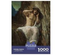 Rompecabezas De 1000 Piezas para Adolescentes Watching It End - Man in A Rocky Landscape Rompecabezas para Adultos Juego Familiar Difícil Difícil Cumpleaños Y Navidad 52x38cm/1000p