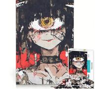 Rompecabezas de 1000 Piezas para Adolescentes Weirdcore Chica Anime de Ojos Grandes Juego práctico desafío difícil colección de Artistas Bellas Artes 38x26cm