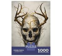 Rompecabezas De 1000 Piezas para Adolescentes Wendigo Mythology Poster Rompecabezas para Adultos Juguetes Antiestrés Ensamblaje De Patrones Desafiante De Completar 52x38cm/1000pcs