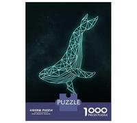 Rompecabezas De 1000 Piezas para Adolescentes Whale Star Rompecabezas Juegos Relajantes Análisis Y Lógica Juego Desafiante Regalos 38x26cm/1000pcs