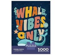 Rompecabezas De 1000 Piezas para Adolescentes Whale Watching Trip Rompecabezas para Adultos Juego Familiar Análisis Y Lógica Interacción Entre Padres E Hijos 52x38cm/1000pcs