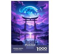 Rompecabezas De 1000 Piezas para Adolescentes Where Light and Dark Meet Rompecabezas para Adultos Juego Práctico Pero Divertido Y Humorístico para Cumpleaños, Navidad 70x50cm/1000pcs
