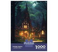 Rompecabezas De 1000 Piezas para Adolescentes Whispering Willow Cottage Rompecabezas para Adultos Juegos De Relajación Decoración del Hogar Desafío Educativo 38x26cm/1000pcs
