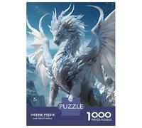 Rompecabezas De 1000 Piezas para Adolescentes White Heaven Elder Dragon Rompecabezas para Adultos Juego Familiar Difícil Difícil Cumpleaños Y Navidad 70x50cm/1000pcs