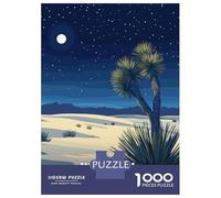 Rompecabezas De 1000 Piezas para Adolescentes White Sands National Park Rompecabezas Juguetes DIY Pero Divertidos Y Humorísticos Cumpleaños Y Navidad 52x38cm/1000pcs