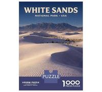 Rompecabezas De 1000 Piezas para Adolescentes White Sands National Park Rompecabezas para Adultos Juego De Ingenio Juego De Corte De Precisión Regalos Desafiantes 70x50cm/1000pcs