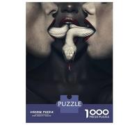 Rompecabezas De 1000 Piezas para Adolescentes White Snake of Woman Month Rompecabezas para Adultos Juguetes Antiestrés Decoración del Hogar Gran Regalo para Jugar 70x50cm/1000pcs