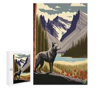 Rompecabezas de 1000 piezas para adolescentes Wolf Art Series Style 9 Puzzles para adultos Juegos de Relajación Mejoran la memoria Actividades divertidas para el hogar 1000 PCS