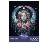 Rompecabezas De 1000 Piezas para Adolescentes Woman with Dream Catcher Rompecabezas para Adolescentes Juegos Familiares Desafío Difícil Regalos De Cumpleaños Y Únicos 70x50cm/1000pcs
