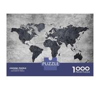 Rompecabezas De 1000 Piezas para Adolescentes World Map 80 Rompecabezas para Adultos Juguetes De Bricolaje Decoración del Hogar Regalo De Cumpleaños, Regalos, 52x38cm/1000pcs