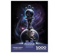 Rompecabezas De 1000 Piezas para Adolescentes World of Chess Rompecabezas para Adultos Juego Práctico Pero Divertido Y Humorístico Regalos para Reducir El Estrés 70x50cm/1000pcs