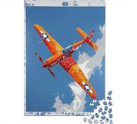 Rompecabezas De 1000 Piezas para Adolescentes World War II Aircraft Art Print-3 Rompecabezas para Adultos Juegos Relajantes Decoración Interacción Entre Padres E Hijos 38x26cm/1000pcs