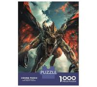 Rompecabezas De 1000 Piezas para Adolescentes Wrath of The Dragon Rompecabezas para Adultos Juego Familiar Decoración del Hogar Regalos para Reducir El Estrés 52x38cm/1000pcs