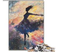 Rompecabezas de 1000 Piezas para Adolescentes y Adultos, Bailarina de Ballet, un desafío difícil para aliviar el estrés, Regalo de Amigo Secreto tamaño 50x75cm