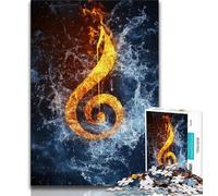 Rompecabezas de 1000 Piezas para Adolescentes y Adultos, con símbolos ingleses de fantasía Juguetes y Juegos educativos para Adultos y Adolescentes (tamaño 38x26cm)