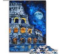 Rompecabezas de 1000 Piezas para Adolescentes y Adultos del Coliseo Actividad Familiar Decoración única para el hogar y Regalos para Mayores de 14 años tamaño 50x75cm