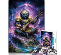 Rompecabezas de 1000 Piezas para Adolescentes y Adultos: Dios Misterioso Difícil de completar, Pero Divertido y Divertido Regalos y cumpleaños únicos 38x26cm