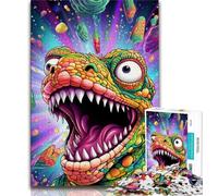 Rompecabezas de 1000 Piezas para Adolescentes y Adultos, diseño de cocodrilos del Nilo, Ideal como Juego Educativo, Juguete de desafío, decoración única para el hogar y Regalos, 75x50cm